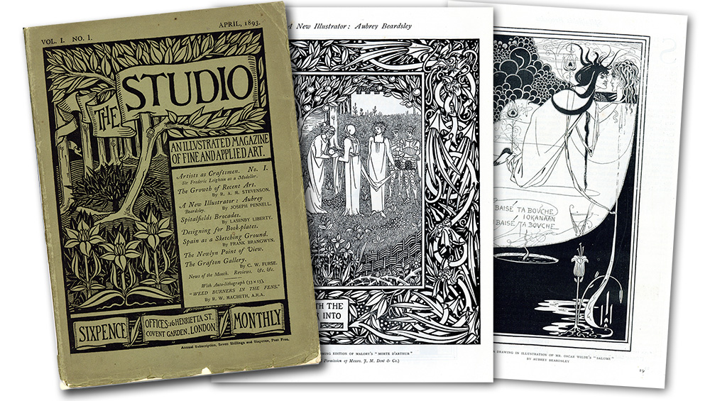 The Studio: An Illustrated Magazine of Fine and Applied Art, Vol 1, No 1, April 1893.