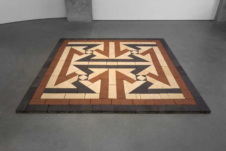 Dana Awartani: Standing by the Ruins, installation view, Towner Eastbourne. Photo: Rob Harris.