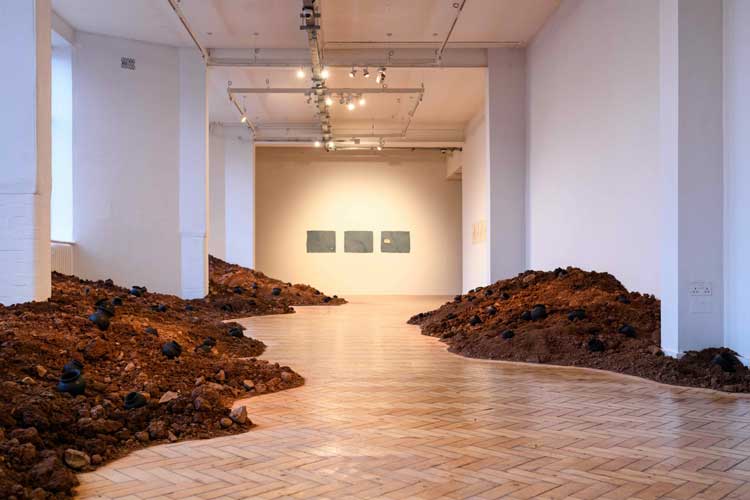 Sancintya Mohini Simpson, installation view, Chapter, Artes Mundi 11, 2025-26. Photo: Polly Thomas.