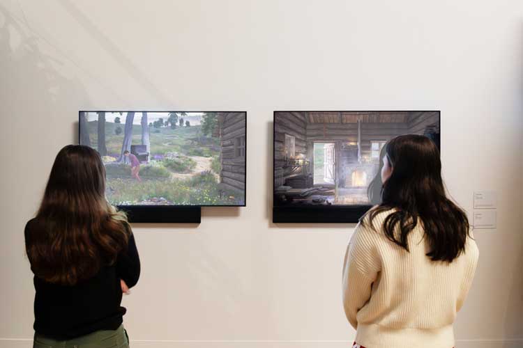 Ed Atkins, installation view, Tate Britain, 2 April – 25 August 2025. © Tate Photography (Josh Croll).