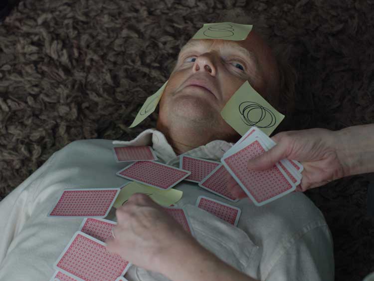 Still from Nurses Come and Go, But None For Me, 2024. Video and sound. © Ed Atkins and Steven Zultanski. Commissioned and produced by Hartwig Art Foundation.