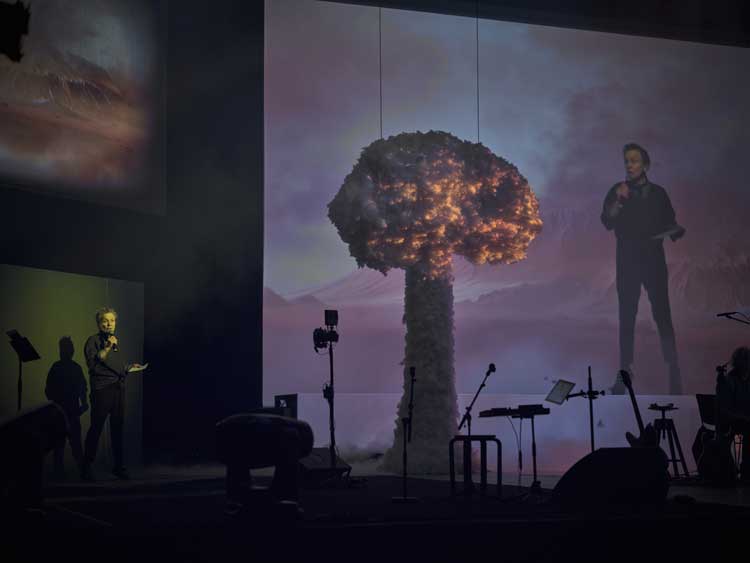 Laurie Anderson, Ark: United States V, Aviva Studios, Manchester, 12 – 24 November 2024. Photo: Duncan Elliott.