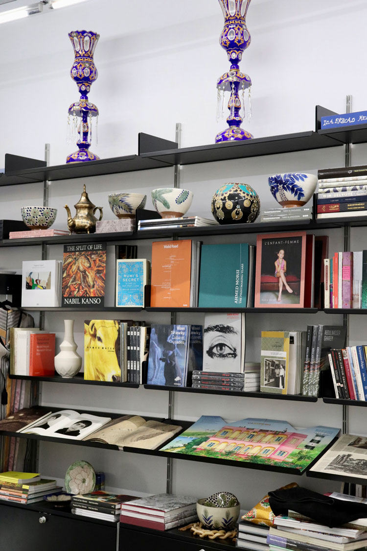 Bookstore, Institute for Arab and Islamic Art (IAIA). Image courtesy of IAIA.