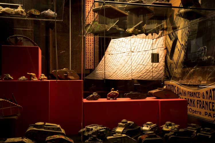 Selva Aparicio. If I write again, 2024. Installation view, In Flanders Fields Museum, The Cloth Hall, Ypres, Belgium. Photo: AS Deldycke.