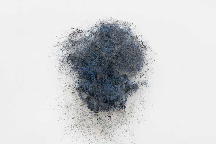 Igshaan Adams. Wolkies blaas, 2020. Courtesy of the artist. On loan from a private collection.
© Igshaan Adams. Courtesy the artist, Thomas Dane Gallery and blank projects. Photo: Mario Todeschini.