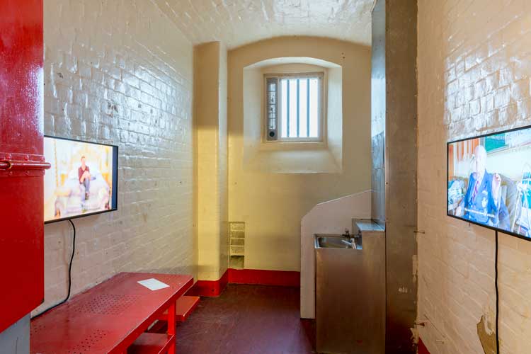 Artists and Writers in Reading Prison, 2016. Commissioned and produced by Artangel. Photo: Will Eckersley.