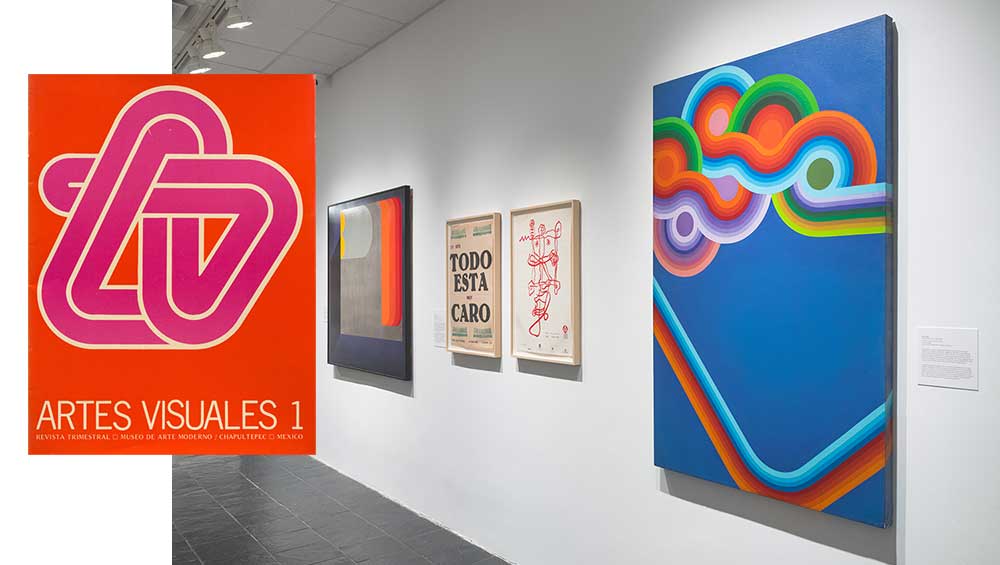 Artes Visuales, The Latin American Avant-Garde in Print, installation view, Bertha and Karl Leubsdorf Gallery, Hunter College Art Galleries, 2025. Photo: JSP Art Photography.