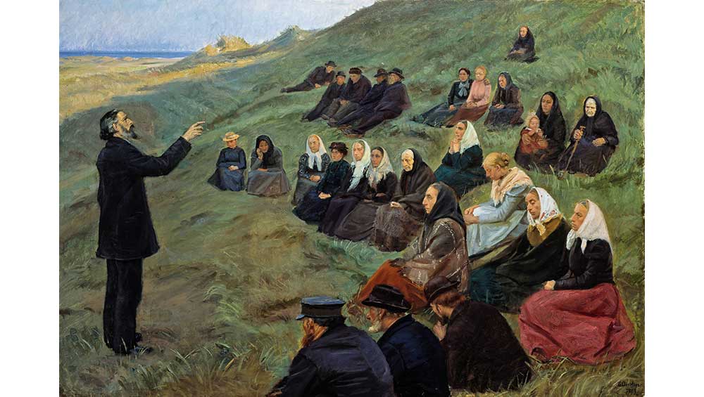 Anna Ancher, A Field Sermon, 1903. Image courtesy of Skagens Museum.