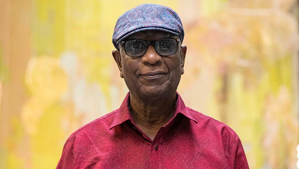 El Anatsui. Photo © Tate (Lucy Green).