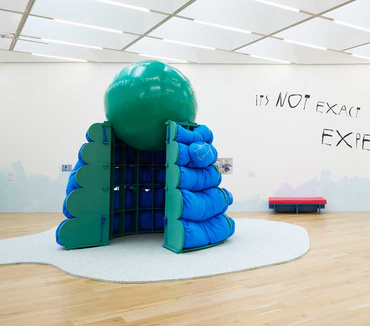 Assemble and Schools of Tomorrow: The Place We Imagine, installation view at Nottingham Contemporary, 2022. Courtesy Nottingham Contemporary. Photo: Stuart Whipps.