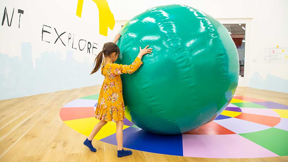 Assemble and Schools of Tomorrow: The Place We Imagine, installation view at Nottingham Contemporary, 2022. Courtesy Nottingham Contemporary. Photo: Stuart Whipps.