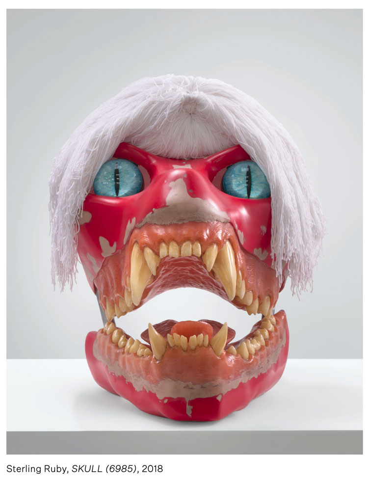 Sterling Ruby, SKULL (6985), 2018. Screenshot, The Future, presented by Gagosian and Jeffrey Deitch.