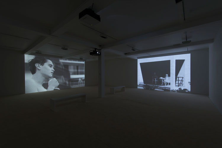 David Claerbout, the time that remains, installation view, Parasol unit, London, 2012. Photograph: Hugo Glendinning. Courtesy the artist and Parasol unit.