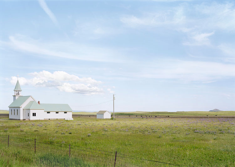 An-My Lê. Fragment II: Lutheran Church Melville, Montana, from The Silent General, 2019. 
Pigment print, 40 x 56 1/2 in (101.6 x 143.5 cm). © An-My Lê. Courtesy the artist and Marian Goodman Gallery New York, Paris and London.