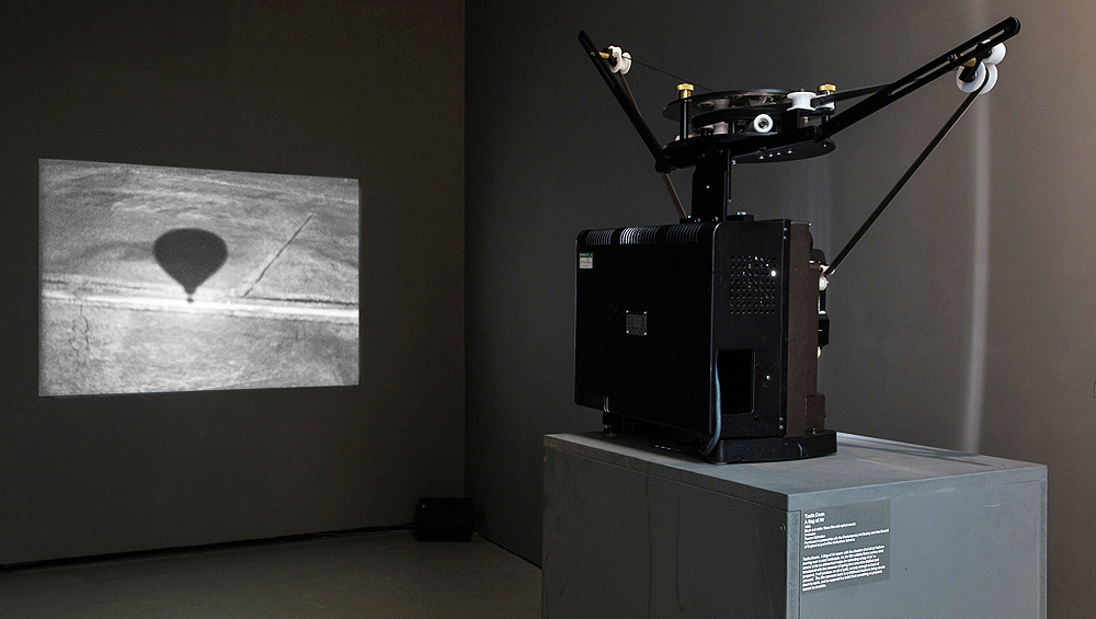 Tacita Dean. A Bag of Air, 1995. Installation view, At Altitude, 2018, Towner Art Gallery, Eastbourne. Photograph: Rob Harris.