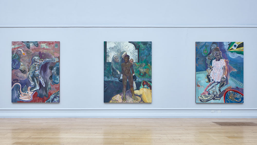 Michael Armitage. Conjestina, 2017. © Michael Armitage. Photograph © White Cube (Ben Westoby). Courtesy of the Artist and White Cube.