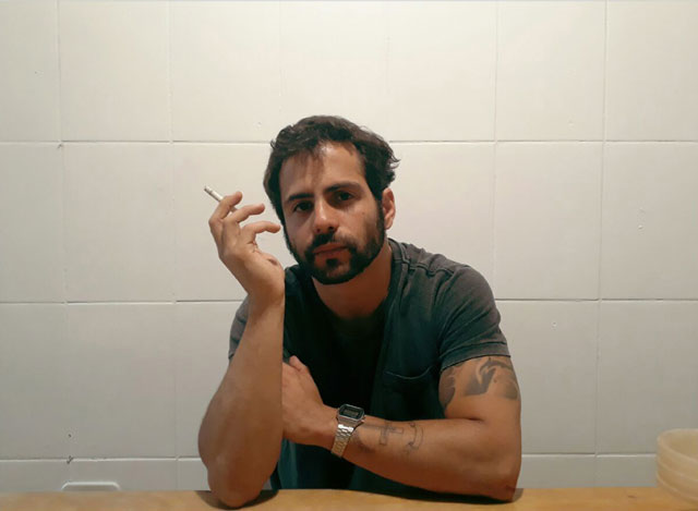 Portrait of Lucas Arruda. Courtesy Mendes Wood DM, São Paulo/Brussels and David Zwirner, London.