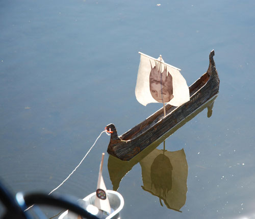 Rachael House. Jordan boat, 2012.