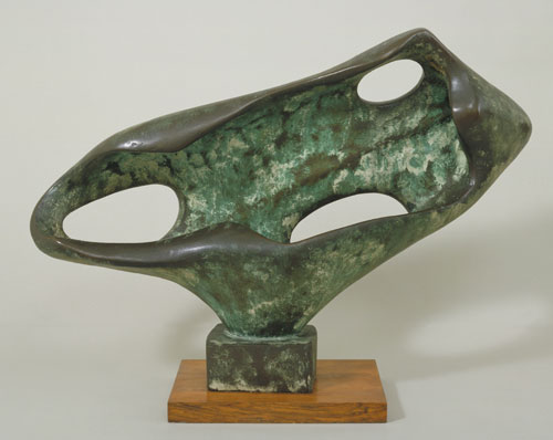 Dame Barbara Hepworth. Sea Form (Porthmeor), 1958
. Tate.
© Bowness, Hepworth Estate.
