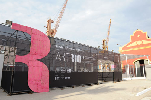 ArtRio 2013. Entrance. Photograph: Sergio Greif.