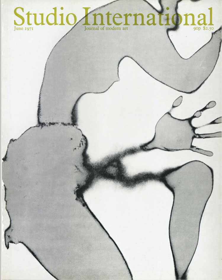 Studio International, 1971, June 1971, Volume 181 Number 934. Cover image: Single Woman by Colin Self, one of a new series of 11 etchings entitled Prelude to 1,000 objects, which have been selected to represent Great Britain at the Sao Paulo Biennale this year.
