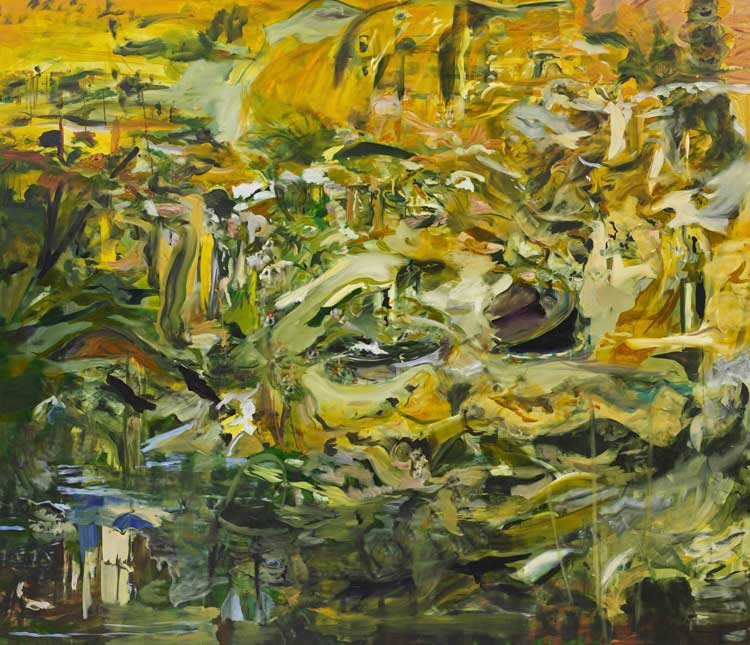 Cecily Brown, A Round Robin, 2023–24, Oil on linen, 226.06 x 261.62 cm (89 x 103 in). © Cecily Brown, 2026. Photo: Genevieve Hanson.