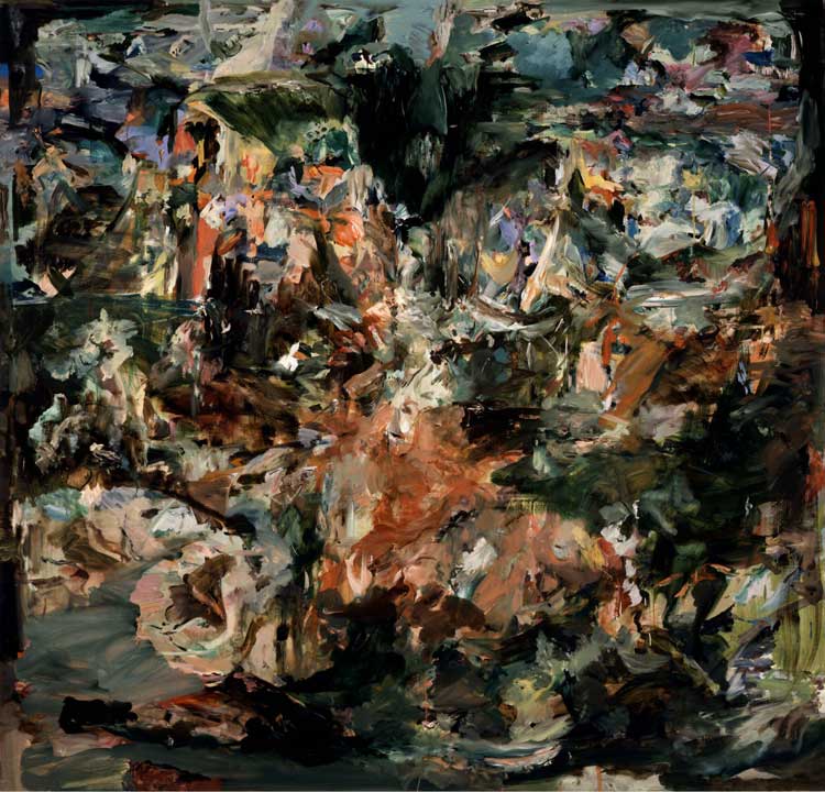Cecily Brown, Study for Sarn Mere 3, 2008. Oil on linen, 215.9 x 226.06 cm (85 x 89 in). Private Collection, Switzerland © Cecily Brown, 2026. Photo: Courtesy Gagosian.