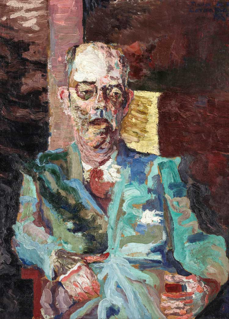 Flávio de Carvalho, Mário de Andrade, 1939. Oil on canvas, 110.6 x 79.2 cm. Art Collection of the City / Collection Supervision / CCSP / SMC / PMSP. Photo: Luiz Aureliano. © Flávio de Carvalho.