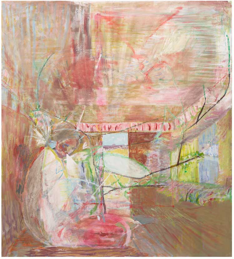Gabriella Boyd. Scan, 2022-2024. Oil on linen, 200 x 180 cm. Photo: Peter Mallett.