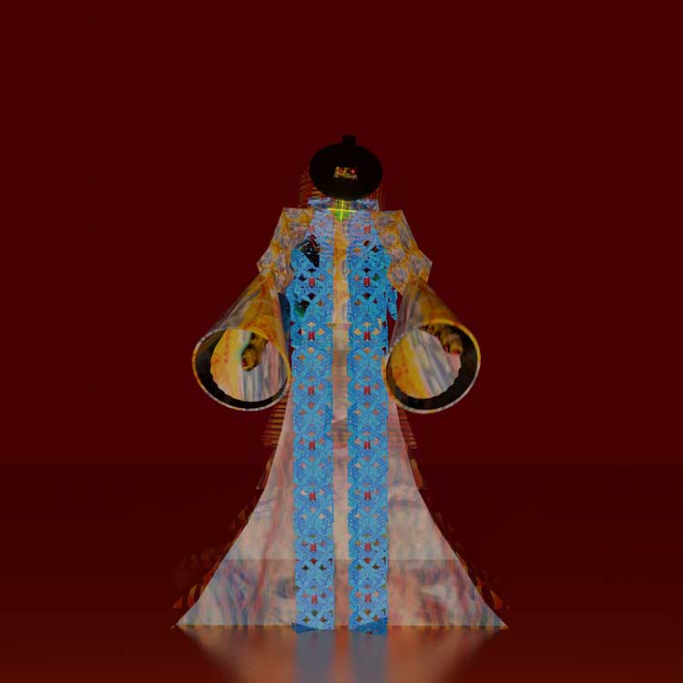 Danielle Brathwaite-Shirley, You Can't Hide Anything, 2024. Commissioned by LAS Art Foundation. Courtesy the artist; LAS Art Foundation. © Danielle Brathwaite-Shirley.