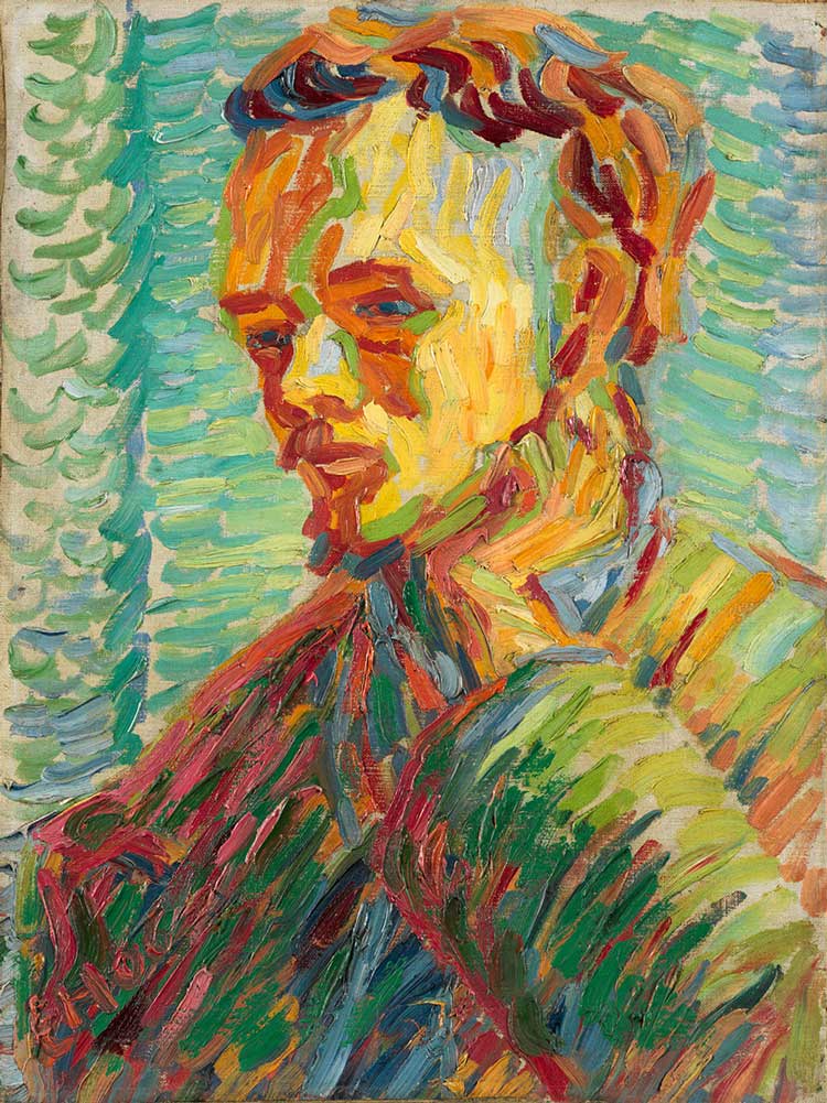 Erich Heckel, Young Man, 1906. Oil on canvas, Brücke-Museum. Copyright: VG Bild-Kunst, Bonn.