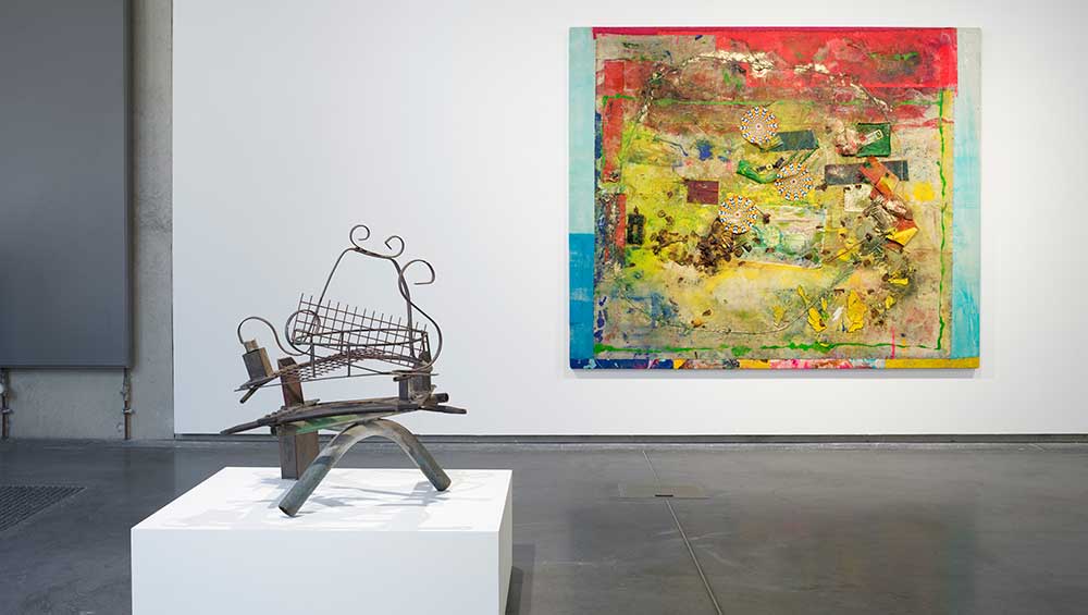 Frank Bowling. Bulbul, 1988. Welded steel, 68 x 70 x 60 cm.
