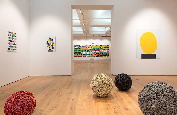 David Batchelor, Colour Is, 2022. Installation view. Courtesy © Compton Verney. Photo: Jamie Woodley.