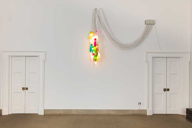 David Batchelor, Colour Is, 2022. Installation view. Courtesy © Compton Verney. Photo: Jamie Woodley.