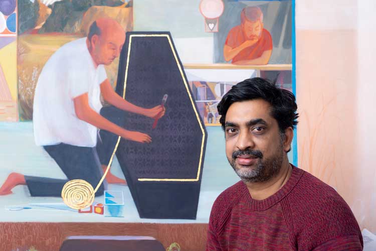 Portrait of Mahesh Baliga, 2022. Photo: Manish Mehta. © Mahesh Baliga, courtesy the artist, Project 88, and David Zwirner.