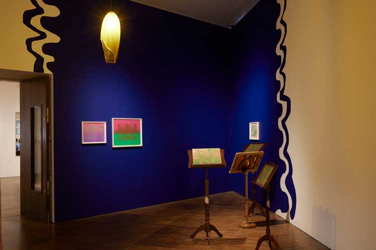 Installation view, British Art Show 9, 2021-22, Wolverhampton Art Gallery. Photo © Stuart Whipps.