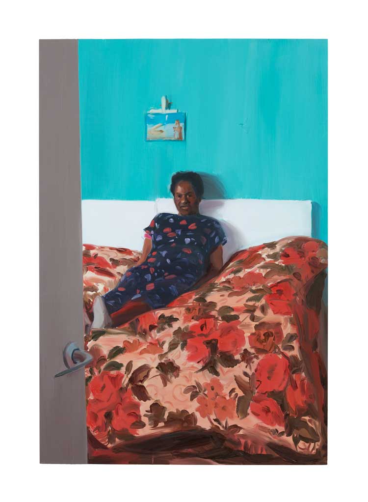 Caroline Walker, Joy, 11.30am, Hackney, 2017. Photo: Peter Mallet. © the artist and GRIMM. Courtesy the artist, GRIMM Amsterdam/New York, Ingleby Gallery, Edinburgh and Stephen Friedman Gallery, London.