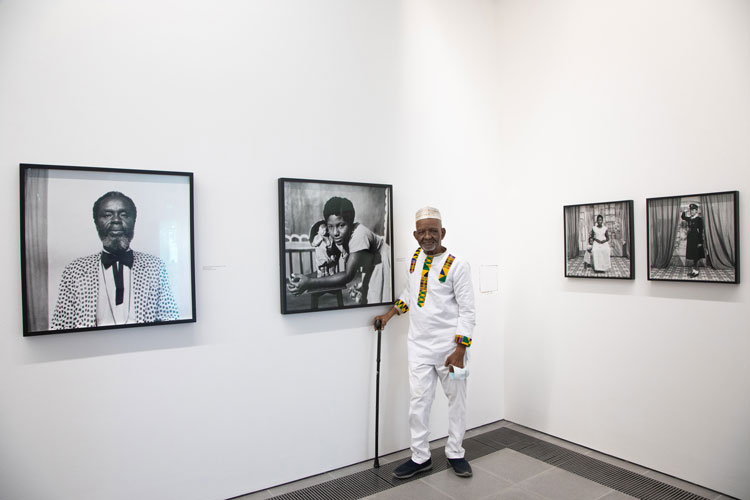 James Barnor: Accra/London - A Retrospective, installation view, Serpentine North Gallery, London 2021, Photo: Zoe Maxwell.