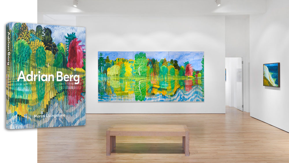 Adrian Berg. Beachy Head 6th May, 1995. Oil on canvas, 76 x 122 cm. Image courtesy Frestonian Gallery.