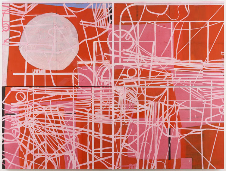 Matthew Burrows. Sleepscape, 2019. Oil on linen 182 x 242 cm (71 5/8 x 95 1/4). © Matthew Burrows.