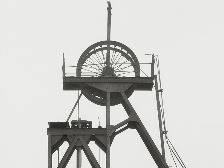 Bernd and Hilla Becher. Blaenserchan Colliery, Pontypool, South Wales, GB, 1966. © Estate Bernd & Hilla Becher, represented by Max Becher, courtesy Die Photographische Sammlung/SK Stiftung Kultur – Bernd und Hilla Becher Archive, Cologne, 2019.