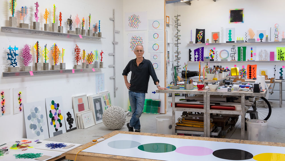David Batchelor, 2019. Photo: Lucy Dawkins. Courtesy of the Artist and Ingleby, Edinburgh.