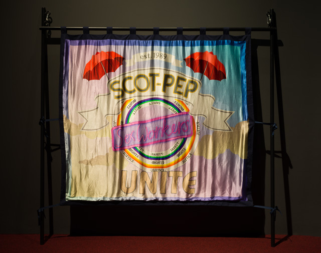 Workers!, Petra Bauer & SCOT-PEP, installation view at Collective, Edinburgh, 2019. Photo: Tom Nolan. Courtesy the authors and Collective.