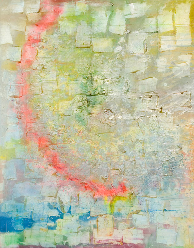Frank Bowling. Sacha Jason Guyana Dreams, 1989. Acrylic paint and resin on canvas, 178 x 136 cm. Tate © Frank Bowling, All Rights Reserved, DACS 2019.