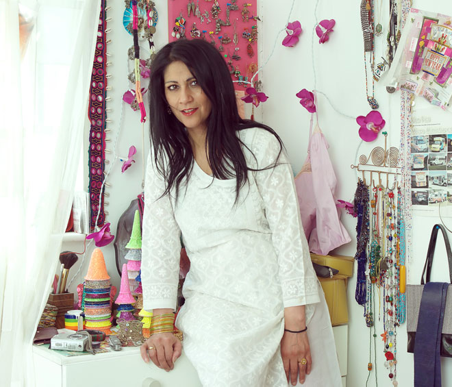 Chila Kumari Burman. Photograph: David George.