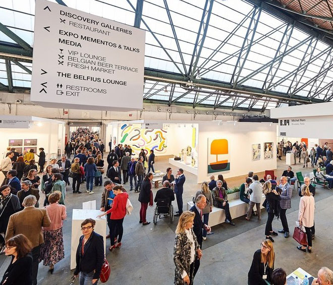 Art Brussels, 21–23 April 2017, Tour and Taxis. Photograph: David Plas.