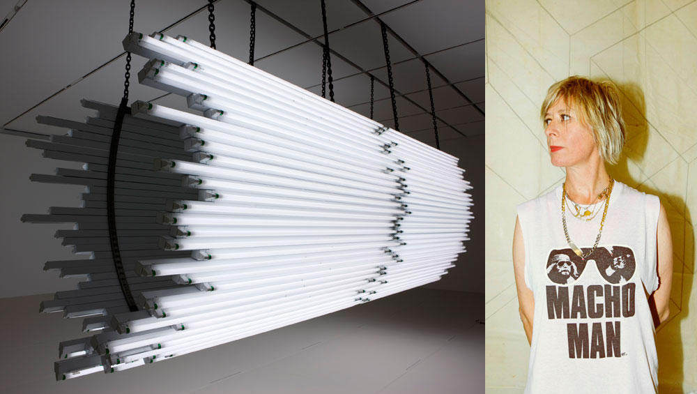 Monica Bonvicini. Portrait. Photograph: Andreas Lux. Courtesy the artist.