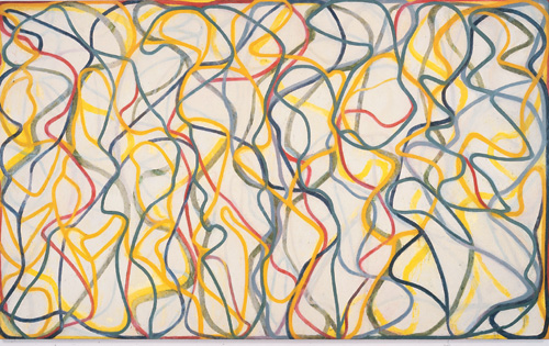 Brice Marden. Study for the Muses (Hydra Version), 1991-95/1997; Private Collection, New York; © 2006 Brice Marden/Artists Rights Society (ARS), New York.