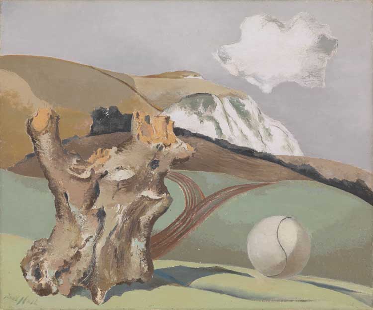 Paul Nash, Event on the Downs, 1934.UK Government Art Collection