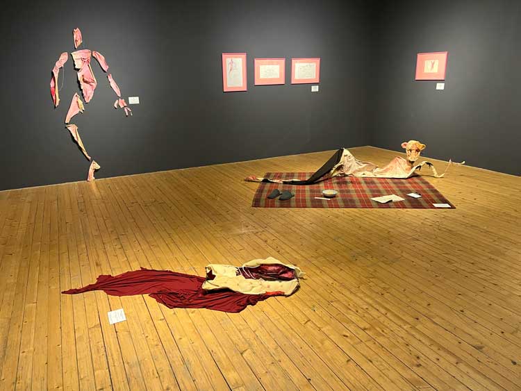 Kasia Oleśkiewicz, installation view, Any Body Home, part of Catalyst: Art as Activism, Summerhall Arts, Edinburgh, 31 January – 29 March 2026. Courtesy of the artist.